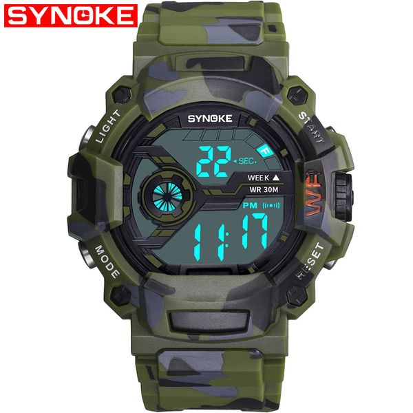 camouflage green mens military watch sports led electronic watches alarm clock 30m waterproof display digital wristwatch relogio masculino, Slivery;brown
camouflage green mens military watch sports led electronic watches alarm clock 30m waterproof display digital wristwatch relogio masculino, Slivery;brown