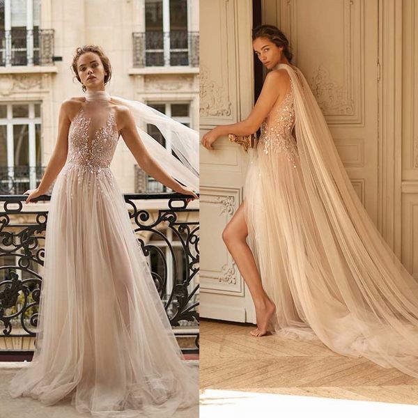 liz martinez wedding dresses with wraps sheer jewel neck beading applique bridal gowns illusion bohemian wedding dress, White
liz martinez wedding dresses with wraps sheer jewel neck beading applique bridal gowns illusion bohemian wedding dress, White