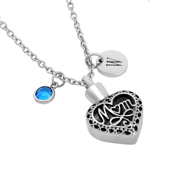 ijmd0013 stainless steel cremation jewelry mom in heart cremation urn pendant memorial ash keepsake necklace, Silver
ijmd0013 stainless steel cremation jewelry mom in heart cremation urn pendant memorial ash keepsake necklace, Silver