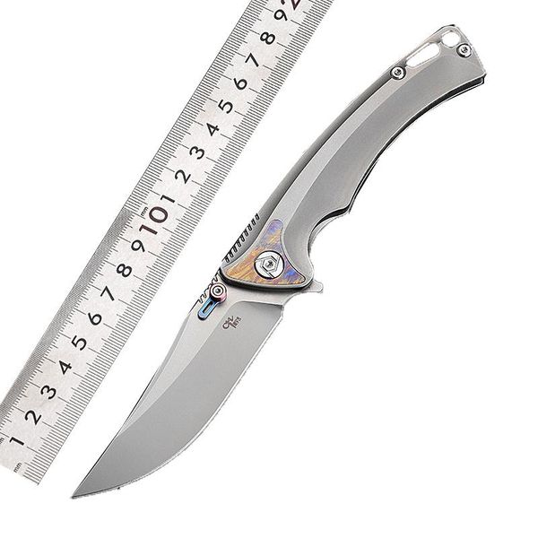 FK-101 Best Handmade S35VN Folding Knife TC4 Titanium Alloy Inlaid Titanium Damascus Handle Self-defense Portable EDC Pocket Knife with Clip
FK-101 Best Handmade S35VN Folding Knife TC4 Titanium Alloy Inlaid Titanium Damascus Handle Self-defense Portable EDC Pocket Knife with Clip