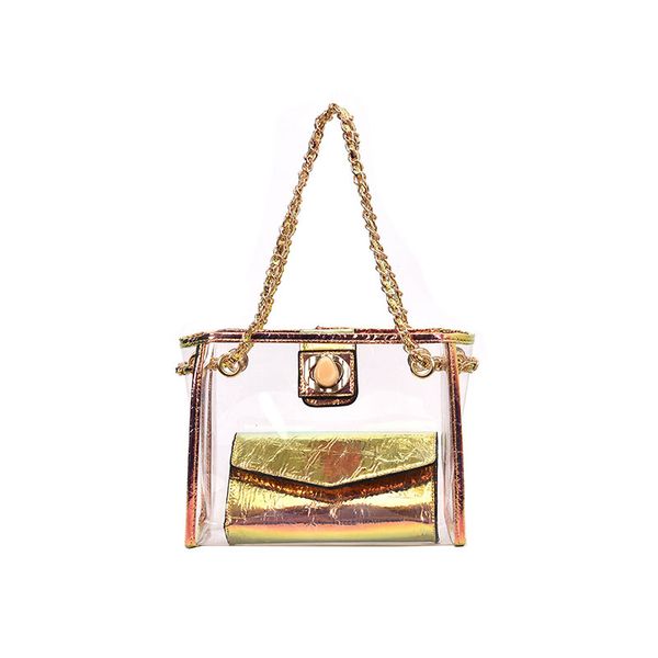 cross body bag transparent bag pvc clear bags chain bag two piece bags graceful ladies handbag
cross body bag transparent bag pvc clear bags chain bag two piece bags graceful ladies handbag