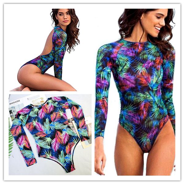 высокий воротник тонкий принт на молнии с длинным рукавом спинки monokini s-xl купальники one piece печати surf купальники женщины боди кост
высокий воротник тонкий принт на молнии с длинным рукавом спинки monokini s-xl купальники one piece печати surf купальники женщины боди кост