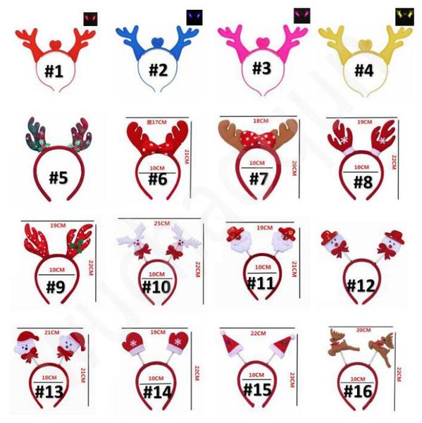 2019 fashion christmas hairpin holiday cartoon hairbands christmas decorations headwear designer headband jouets pour enfants by1449, Slivery;white 
2019 fashion christmas hairpin holiday cartoon hairbands christmas decorations headwear designer headband jouets pour enfants by1449, Slivery;white