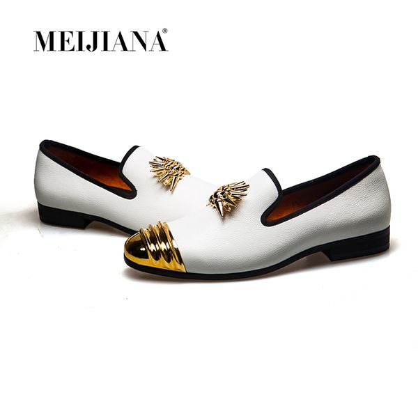 meijiana brand new luxury men loafer patchwork genuine leather and horsehair round toe slip on loafers men shoes, Black
meijiana brand new luxury men loafer patchwork genuine leather and horsehair round toe slip on loafers men shoes, Black