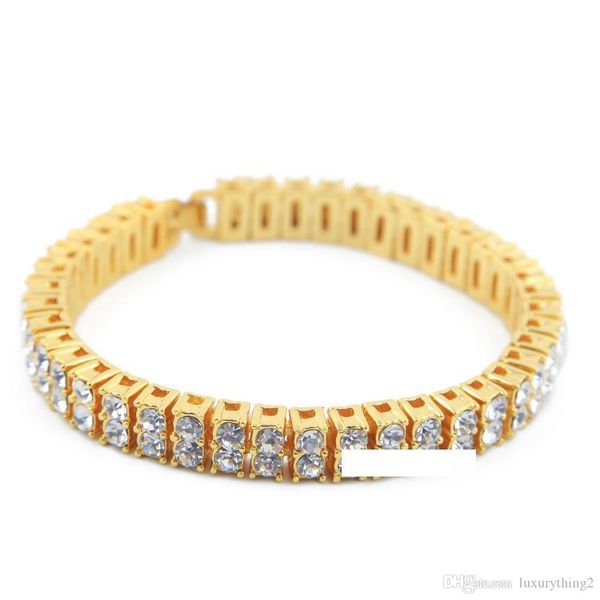 hiphop diamond tennis gold silver bracelets iced out chain for mens gold plated double row rhinestone bracelets, Golden;silver
hiphop diamond tennis gold silver bracelets iced out chain for mens gold plated double row rhinestone bracelets, Golden;silver