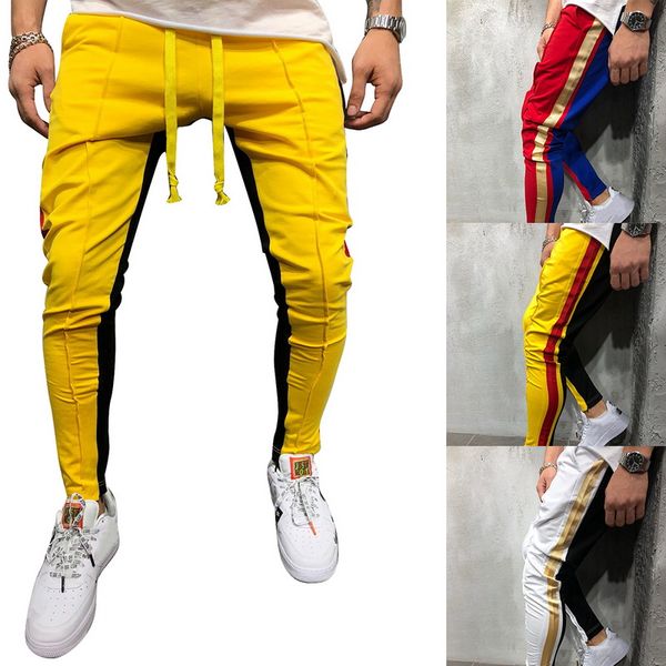Drop shipping MoneRffi Men's Casual Pants Colorblock Hip Hop Small Feet Rope Sweatpants Colorblock hip hop small leg thong pants
Drop shipping MoneRffi Men's Casual Pants Colorblock Hip Hop Small Feet Rope Sweatpants Colorblock hip hop small leg thong pants
