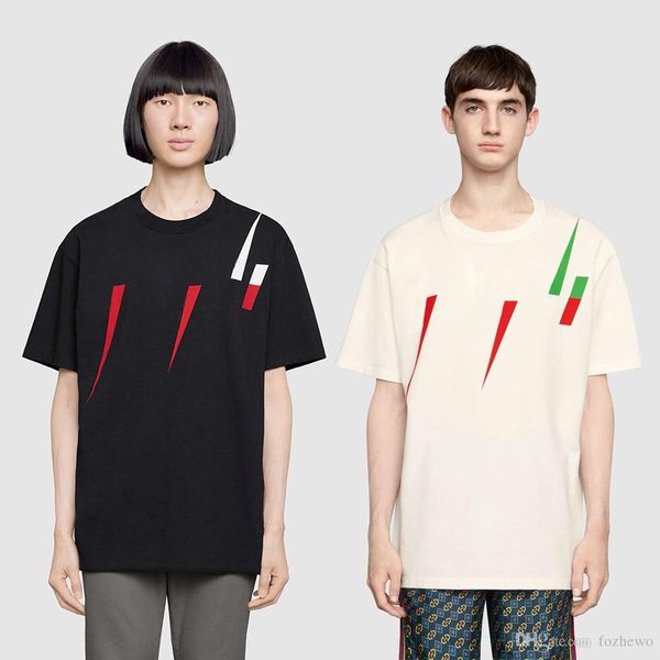 new fashion mens designer t shirts men short sleeve t-shirt with logo blade print women t-shirt male 100% cotton tees, White;black
new fashion mens designer t shirts men short sleeve t-shirt with logo blade print women t-shirt male 100% cotton tees, White;black