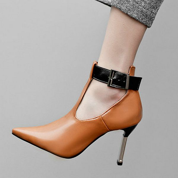 women shoes fashion gladiator thin heel pumps female pointed toe buckle high heels party spring autumn sandals boots black brown
women shoes fashion gladiator thin heel pumps female pointed toe buckle high heels party spring autumn sandals boots black brown