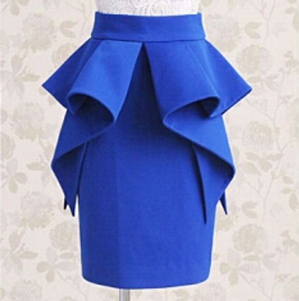 2017 spring summer new fashion women plus size peplum skirt saias midi femininas ladies casual knee length ruffle pencil skirts, Black
2017 spring summer new fashion women plus size peplum skirt saias midi femininas ladies casual knee length ruffle pencil skirts, Black