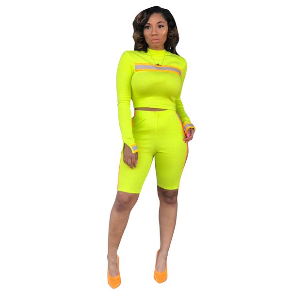 neon green great temperament sporty set woman club outfits casual plus size 2 piece set women elegant runway reflective, White
neon green great temperament sporty set woman club outfits casual plus size 2 piece set women elegant runway reflective, White
