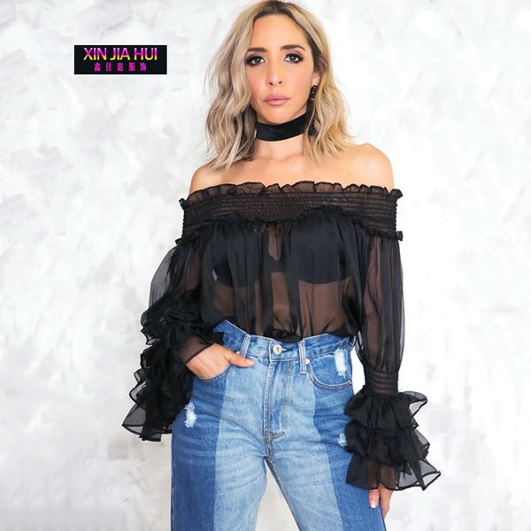 amazon european will code suit-dress new pattern fashion perspective chiffon one word lead jacket foreign trade, Black;brown
amazon european will code suit-dress new pattern fashion perspective chiffon one word lead jacket foreign trade, Black;brown