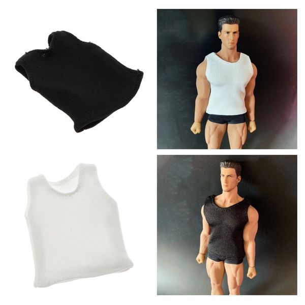 2pcs white and black figure clothing accessories 1/12 figure sports vest for ht oys ttl 6'' action figure
2pcs white and black figure clothing accessories 1/12 figure sports vest for ht oys ttl 6'' action figure