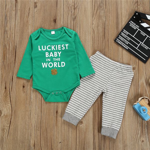 autumn girl kids clothes outfits green letter long sleeves jumpsuits + striped trousers 2 pieces set kids designer clothes girls jy575, White
autumn girl kids clothes outfits green letter long sleeves jumpsuits + striped trousers 2 pieces set kids designer clothes girls jy575, White