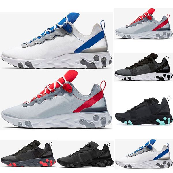 2019 react element 55 running shoes for men womens jade solar red triple black white royal red sports sneakers shoes size 36-45
2019 react element 55 running shoes for men womens jade solar red triple black white royal red sports sneakers shoes size 36-45