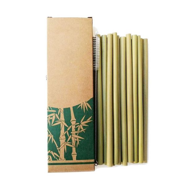 new 10pcs/set bamboo drinking straws reusable eco-friendly party kitchen + clean brush for drop shipping wholesale
new 10pcs/set bamboo drinking straws reusable eco-friendly party kitchen + clean brush for drop shipping wholesale