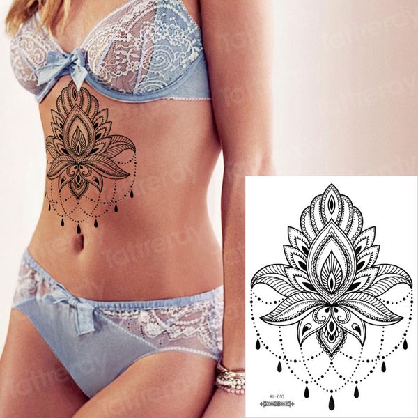 waterproof temporary tattoos for women under breast tattoo mandala lotus sketch flower mehndi henna stickers bikini tatoo
waterproof temporary tattoos for women under breast tattoo mandala lotus sketch flower mehndi henna stickers bikini tatoo