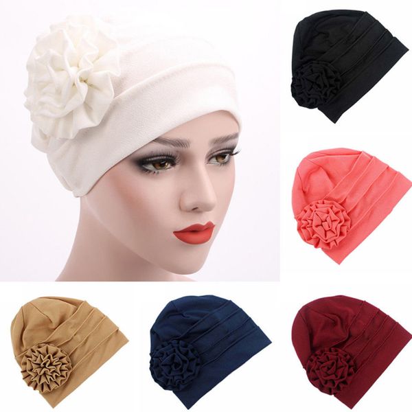 fashion cotton solid color side of the applique flower scarf hat muslim head hat cap women postpartum warm turban head cap, Blue;gray
fashion cotton solid color side of the applique flower scarf hat muslim head hat cap women postpartum warm turban head cap, Blue;gray