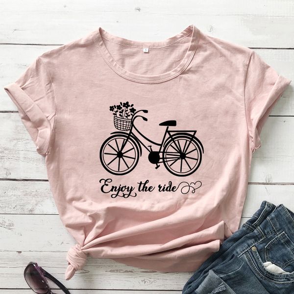 наслаждайтесь поездкой tshirt симпатичные женский велосипед tshirt camiseta эстетическая лето с коротким рукавом graphic цветочный велосипед, White
наслаждайтесь поездкой tshirt симпатичные женский велосипед tshirt camiseta эстетическая лето с коротким рукавом graphic цветочный велосипед, White