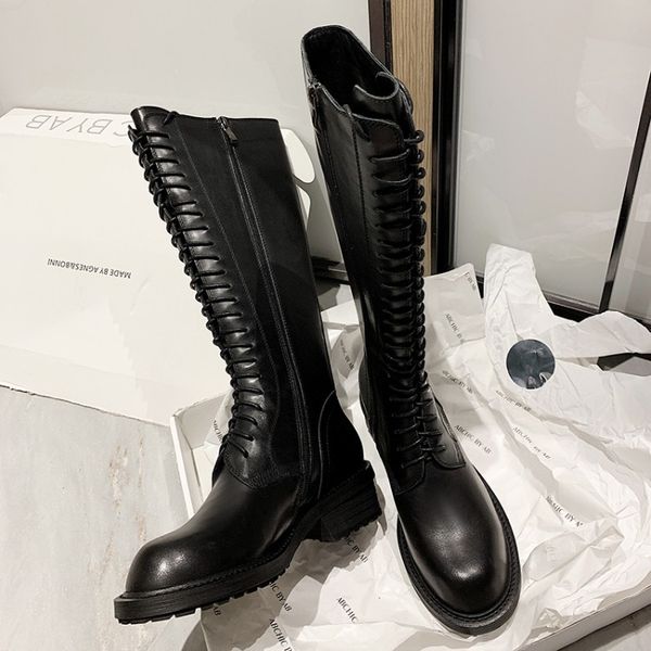 fashion design new winter women knee boot genuine leather round toe zipper woman boot two kinds of heels us size 4.5- 521, Black
fashion design new winter women knee boot genuine leather round toe zipper woman boot two kinds of heels us size 4.5- 521, Black