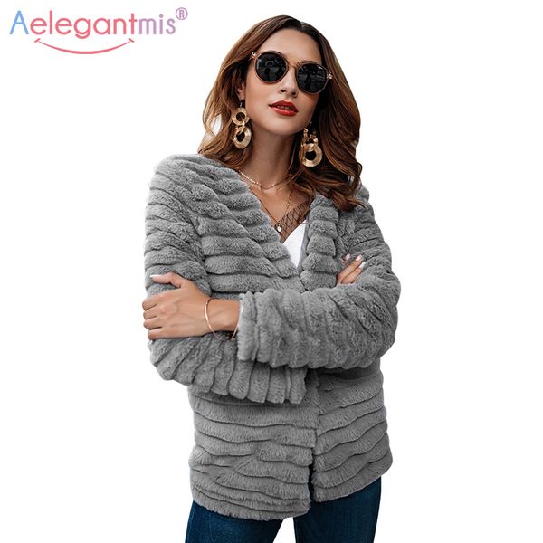 aelegantmis elegant faux fur fluffy coat women 2018 autumn winter new warm cardigan furry jacket female fashion plush outerwear, Black
aelegantmis elegant faux fur fluffy coat women 2018 autumn winter new warm cardigan furry jacket female fashion plush outerwear, Black