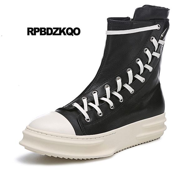trainer high plus size men full grain european platform sneakers winter shoes faux fur sole thick soled harajuku ankle boots, Black
trainer high plus size men full grain european platform sneakers winter shoes faux fur sole thick soled harajuku ankle boots, Black
