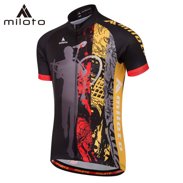 miloto men's short cycling jersey mtb short sleeve jerseys breathable summer mountain bike bicycle jersey clothing wear shirt, Black;red
miloto men's short cycling jersey mtb short sleeve jerseys breathable summer mountain bike bicycle jersey clothing wear shirt, Black;red