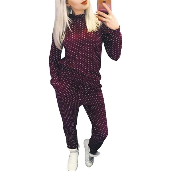 новая мода россия стиль tracksuit для женщин костюмы 2 -piece наборы полька печатное женские костюмы дизайнера, Gray
новая мода россия стиль tracksuit для женщин костюмы 2 -piece наборы полька печатное женские костюмы дизайнера, Gray