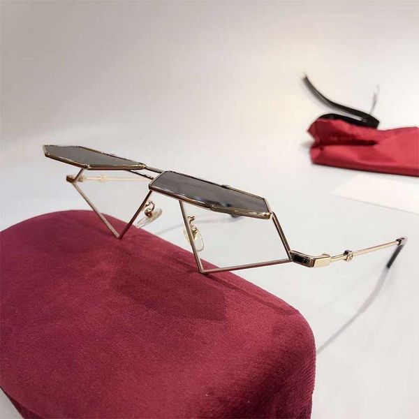 2201 1 + 1 new fashion sunglasses and flat glasses men and women with the same triangle frame uv400 protective glasses 2201sa, White;black
2201 1 + 1 new fashion sunglasses and flat glasses men and women with the same triangle frame uv400 protective glasses 2201sa, White;black