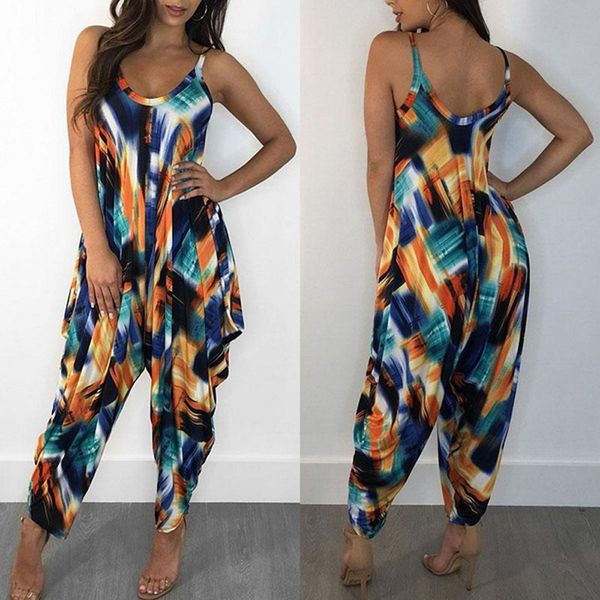 2020 fashion new summer printing romper women jumpsuit loose strap harem long jumpsuits beach backless leisure clothing, Black;white
2020 fashion new summer printing romper women jumpsuit loose strap harem long jumpsuits beach backless leisure clothing, Black;white