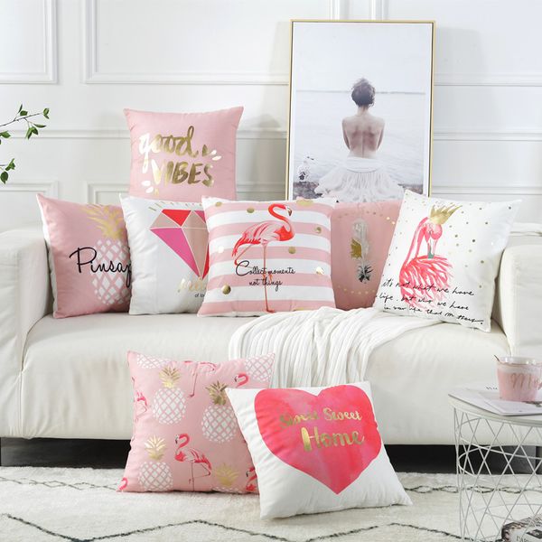 nordic pillows cover pink flamingo letters printing sofa cushion cover pillow for sofa /home decor (not including filling
nordic pillows cover pink flamingo letters printing sofa cushion cover pillow for sofa /home decor (not including filling