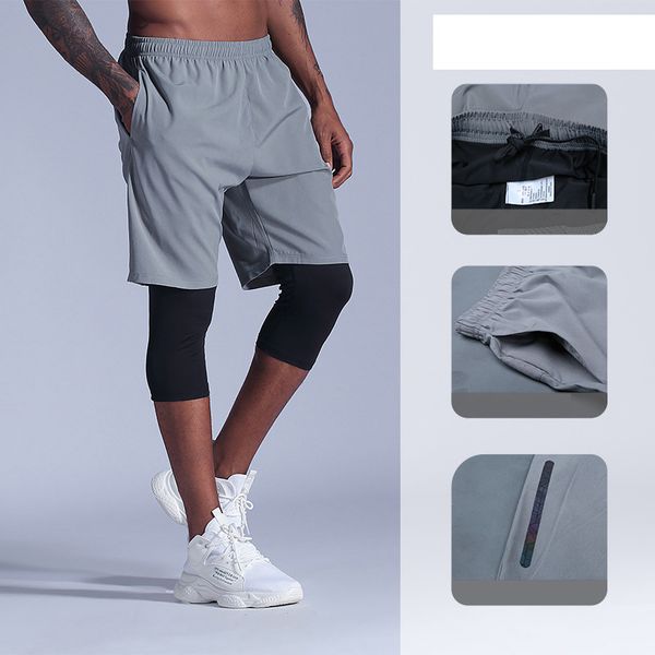 men 2 in 1 basketball shorts sport gym quickdry workout shorts with tight for male soccer exercise hiking running fitness, Black;blue
men 2 in 1 basketball shorts sport gym quickdry workout shorts with tight for male soccer exercise hiking running fitness, Black;blue