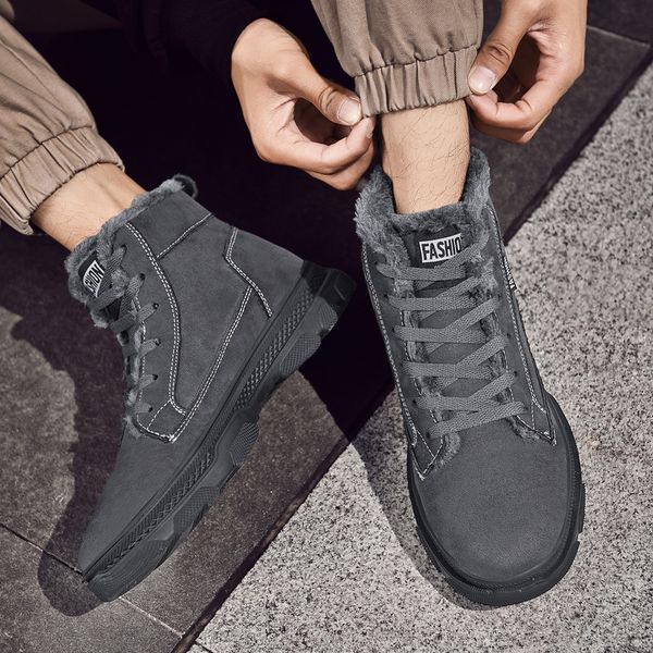 classic winter men pu leather snow boots shoes motorcycle fur plush warm fashion desert boot shoes male casual booties 39-46, Black
classic winter men pu leather snow boots shoes motorcycle fur plush warm fashion desert boot shoes male casual booties 39-46, Black