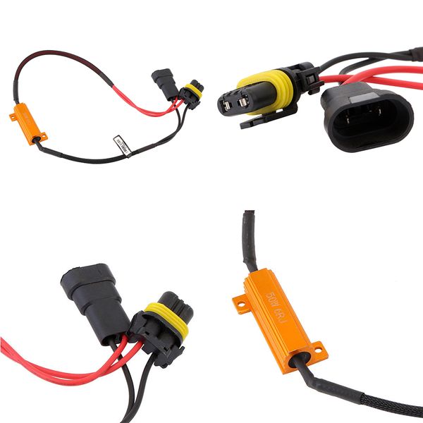 2pcs 9006 9005 50w 6ohm led drl fog light canbus anti flicker canceller decoder 
2pcs 9006 9005 50w 6ohm led drl fog light canbus anti flicker canceller decoder