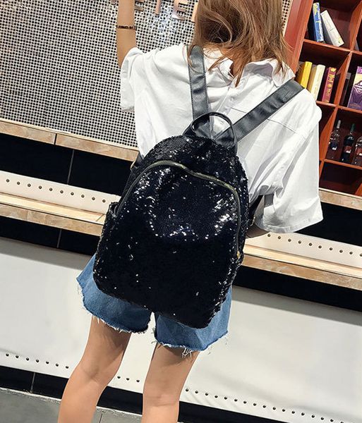pretty women sequins glitter bling pu leather backpack girl school travel rucksack shoulder bag fashion large
pretty women sequins glitter bling pu leather backpack girl school travel rucksack shoulder bag fashion large