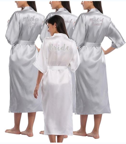 2019 new grey bride bridesmaid robe mother sister of the bride wedding gift bathrobe kimono satin robes sleepwear, Black;red
2019 new grey bride bridesmaid robe mother sister of the bride wedding gift bathrobe kimono satin robes sleepwear, Black;red