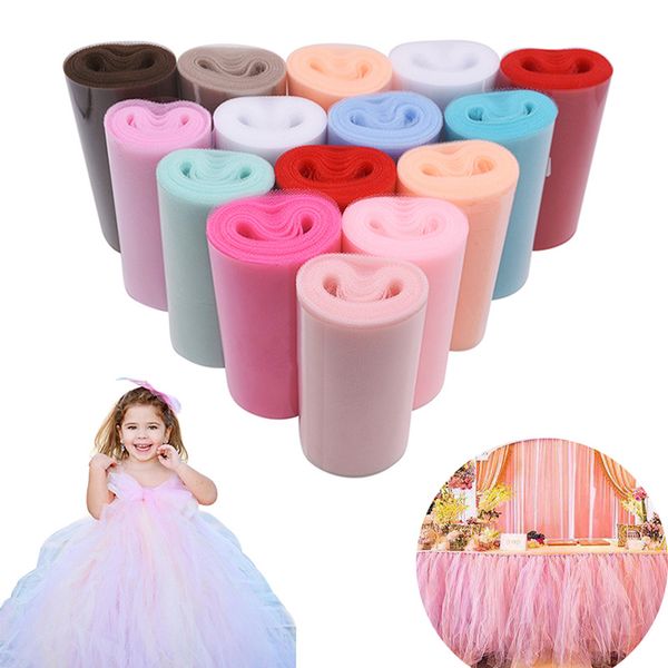 tulle roll 15cm 25yards roll fabric spool tutu party baby shower birthday gift wrap wedding decoration christmas event supplies
tulle roll 15cm 25yards roll fabric spool tutu party baby shower birthday gift wrap wedding decoration christmas event supplies