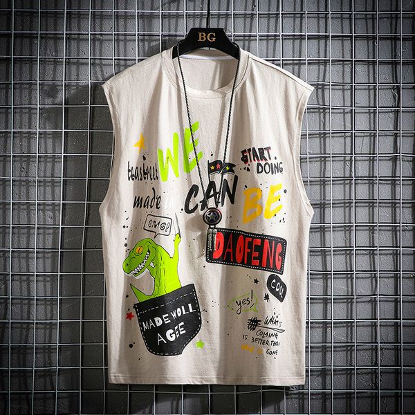 2020 конструктор высокого качества summer new mens t-рубашка 100% хлопок печатных марка рукавов пот vest trend wild оптовые m-2xl, White;black
2020 конструктор высокого качества summer new mens t-рубашка 100% хлопок печатных марка рукавов пот vest trend wild оптовые m-2xl, White;black