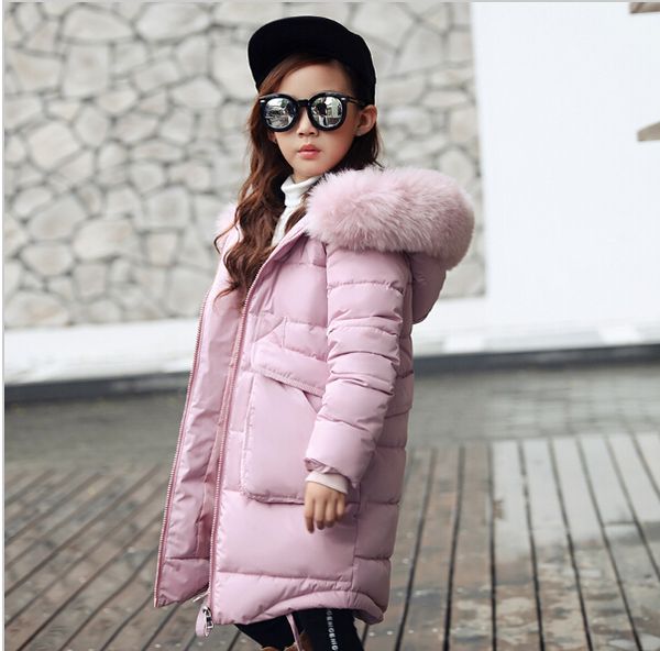 fashion children winter jacket girl winter coat kids warm thick fur collar hooded long down coats for teenage 4y-14y, Blue;gray
fashion children winter jacket girl winter coat kids warm thick fur collar hooded long down coats for teenage 4y-14y, Blue;gray