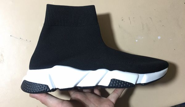 designer shoes mens fasion speed elastic knit sock effect ankle boot shocking absorber sneakers for men women size 35-46, Black
designer shoes mens fasion speed elastic knit sock effect ankle boot shocking absorber sneakers for men women size 35-46, Black