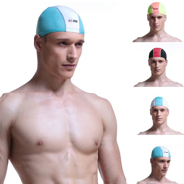 men's swimming cap waterproof no-slip swimming caps hat protect ears patchwork swim pool hats size sports
men's swimming cap waterproof no-slip swimming caps hat protect ears patchwork swim pool hats size sports