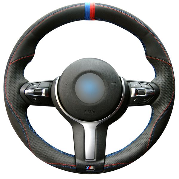 hand-stitched black genuine leather car steering wheel cover for bmw m sport f30 f31 f34 f10 f11 f07 f45 f46 f22 f23 m235i m2
hand-stitched black genuine leather car steering wheel cover for bmw m sport f30 f31 f34 f10 f11 f07 f45 f46 f22 f23 m235i m2