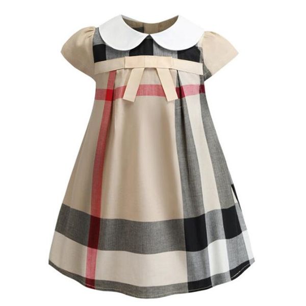 plaid dress NEW styles summer Girls lapel European and American Wind short sleeve cotton baby kids white collar casual dress
plaid dress NEW styles summer Girls lapel European and American Wind short sleeve cotton baby kids white collar casual dress