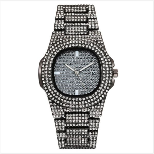 2020 womens mens luxe watches fashion full diamonds sapphire stainless steel quartz watches wristwatches with calendar 06, Slivery;brown
2020 womens mens luxe watches fashion full diamonds sapphire stainless steel quartz watches wristwatches with calendar 06, Slivery;brown