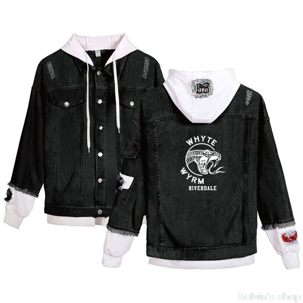 fashion riverdale outwear white men/women hoodies boys coat harajuku button denim jacket uncasual man clothes and jackets, Black;brown
fashion riverdale outwear white men/women hoodies boys coat harajuku button denim jacket uncasual man clothes and jackets, Black;brown