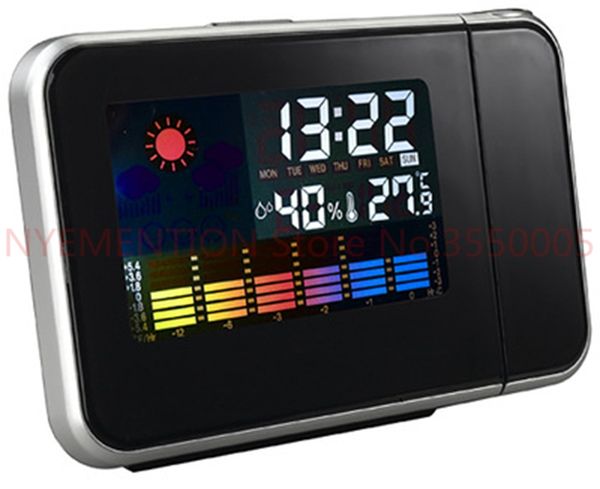 fashion attention projection digital weather lcd snooze alarm clock projector color display led backlight 50pcs
fashion attention projection digital weather lcd snooze alarm clock projector color display led backlight 50pcs