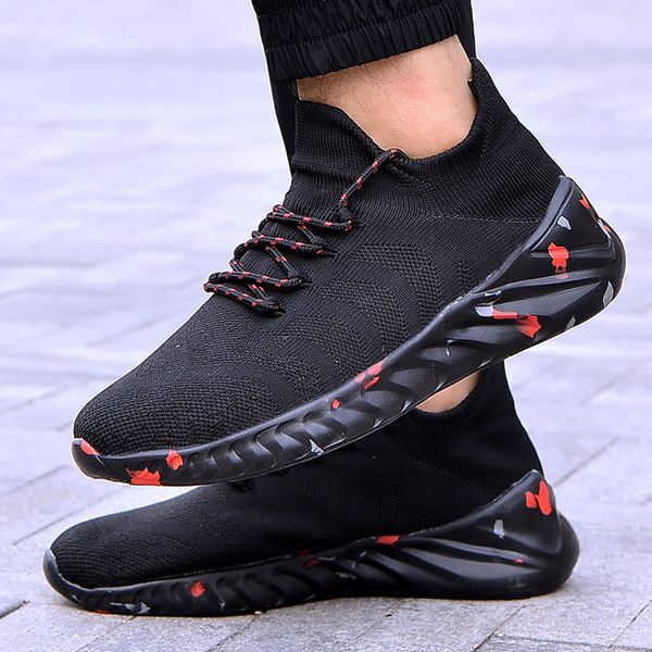 men's knit breathable outdoor shoes sneakers camouflage casual running shoes new arrived 20190812
men's knit breathable outdoor shoes sneakers camouflage casual running shoes new arrived 20190812