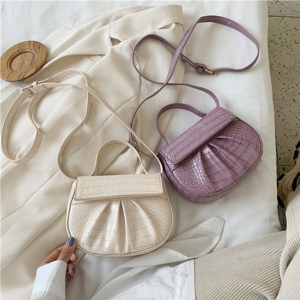 crocodile pattern pleated crossbody bags for women saddle folds shoulder bags 2020 half-moon women casual totes bag purse
crocodile pattern pleated crossbody bags for women saddle folds shoulder bags 2020 half-moon women casual totes bag purse