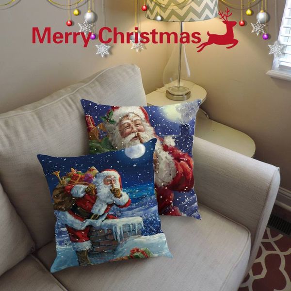 45x45cm cotton christmas series bedroom classical santa claus vintage linen pillow case dropship pillowcase home
45x45cm cotton christmas series bedroom classical santa claus vintage linen pillow case dropship pillowcase home