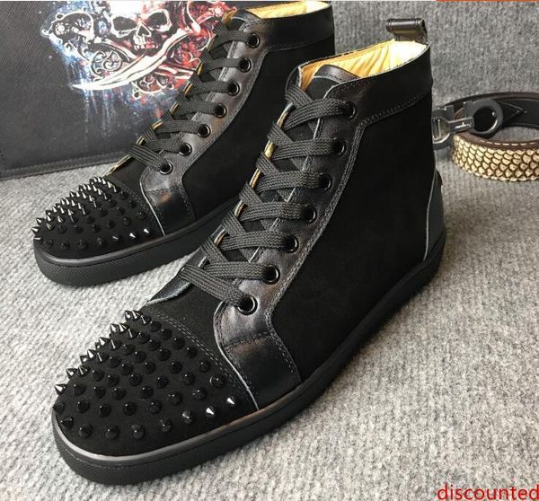 2019 new leather high red bottom fashion rivets shoes for man 36-47 winter casual size:36-47 c00
2019 new leather high red bottom fashion rivets shoes for man 36-47 winter casual size:36-47 c00