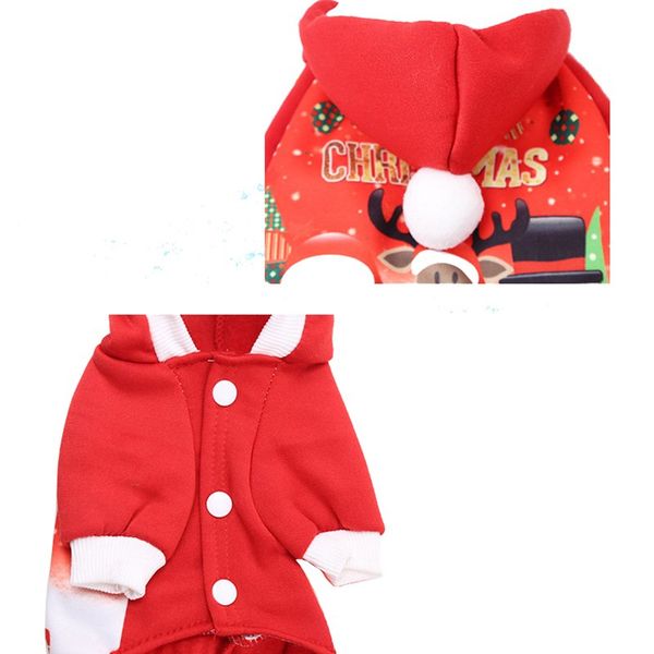 new four-legged christmas dog clothes super soft winter warm pet coat cartoon cute funny puppy clothes with button new year
new four-legged christmas dog clothes super soft winter warm pet coat cartoon cute funny puppy clothes with button new year